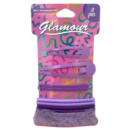 Ganchos para cabello 9 piezas