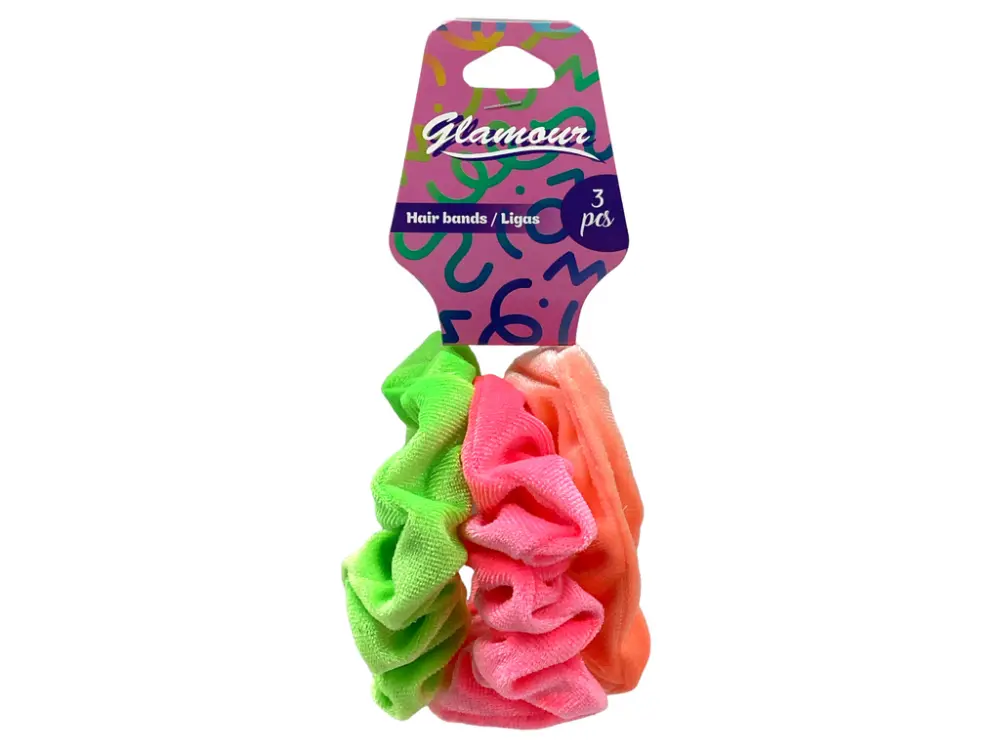 Liga para cabello 3 piezas