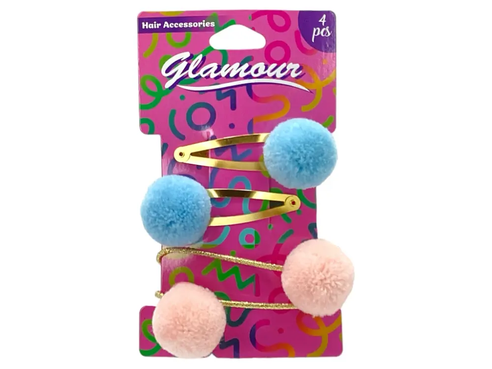 Ganchos para cabello 4 piezas