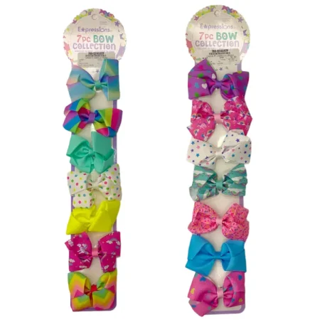 Lazos para cabello 7 piezas