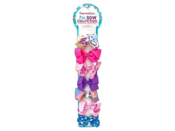 Lazos para cabello 7 piezas