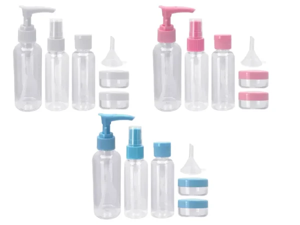 Kit de botellas para viaje