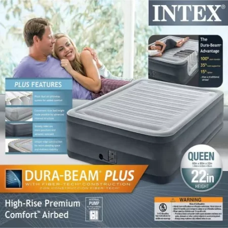 Colch?n inflable queen 60"x80"x22"