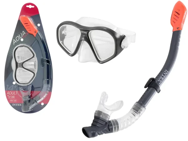 M?scara para buceo 2 piezas (14+) 41,1 x 16,51 x 8,89 cm