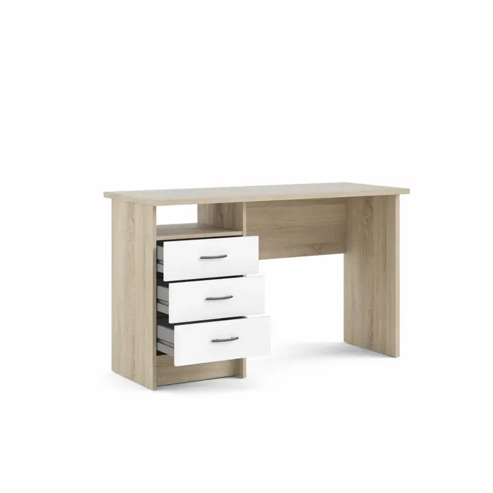 Escritorio Function Plus 3 cajones blanco roble 120,1 x 48,1 x 72,6 cm - Image 3