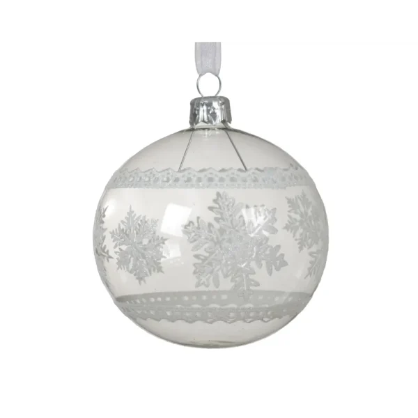 Bambalinas de vidrio 8 cm