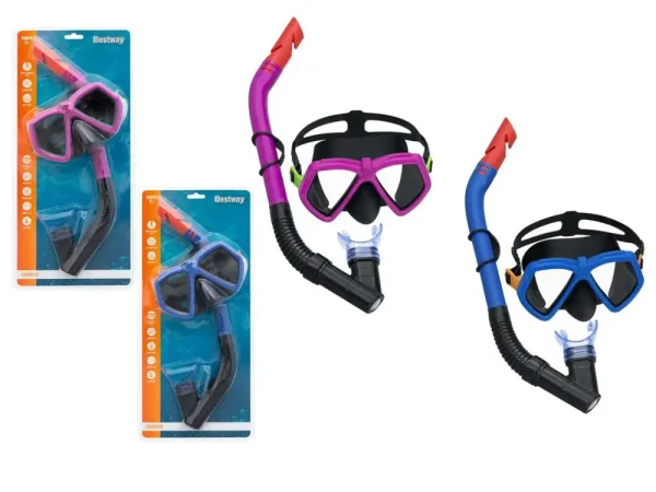 M?scara con snorkel 2 piezas