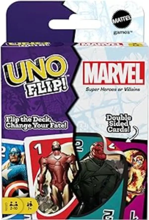 Uno Flip Marvel