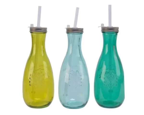 Botella de vidrio