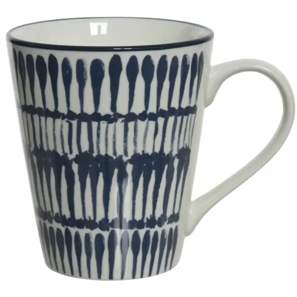 Taza de porcelana 12,3x8,7x10 cm