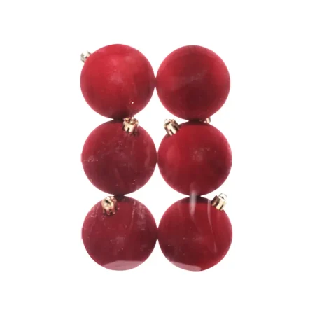 Juego de 6 bambalinas de plástico 48 x 36 x 54,5 cm