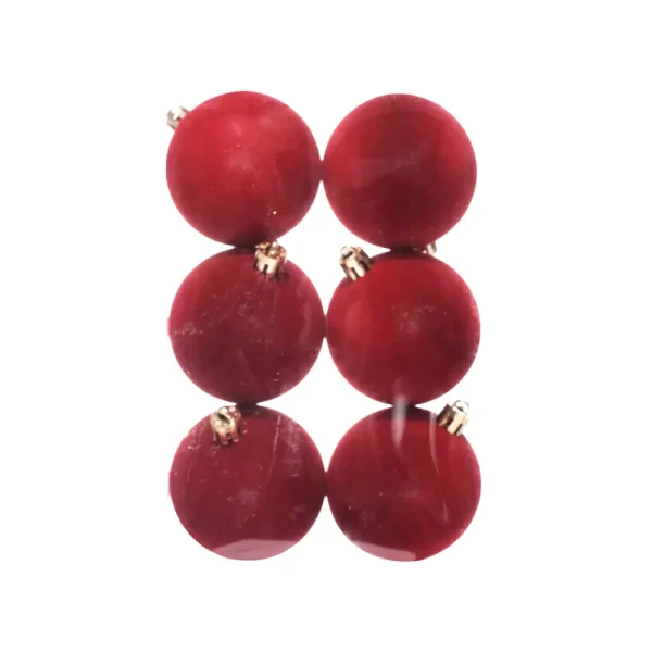 Juego de 6 bambalinas de plástico 48 x 36 x 54,5 cm