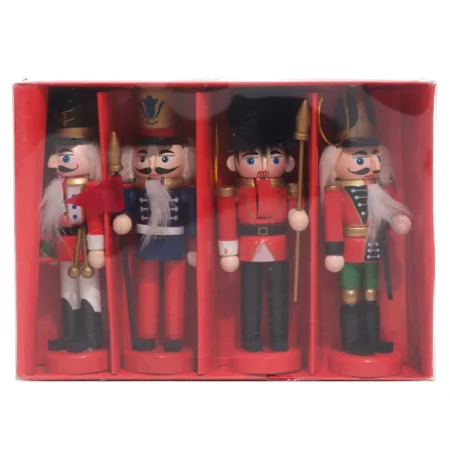 Juego de 4 cascanueces 13cm