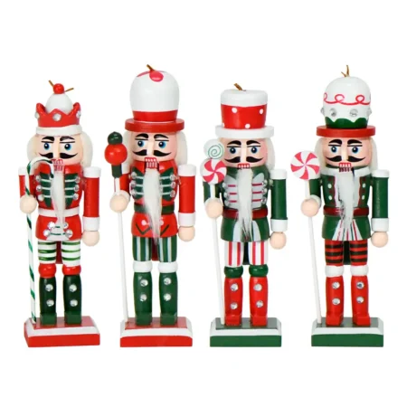 Set de 4 cascanueces de 13cm