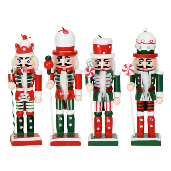 Set de 4 cascanueces de 13cm