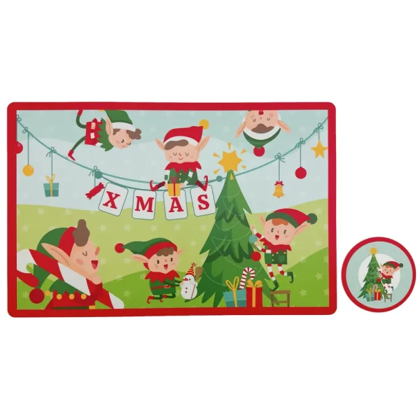 Juego 8 manteles individuales 43 cm