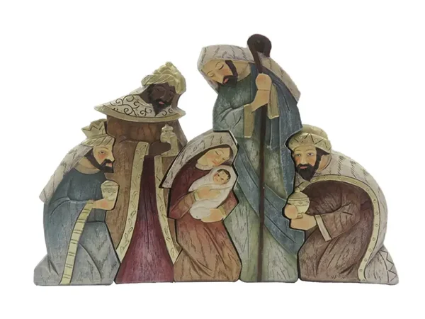 Nacimiento 5 piezas 22 x 16,5 x 4,5 cm