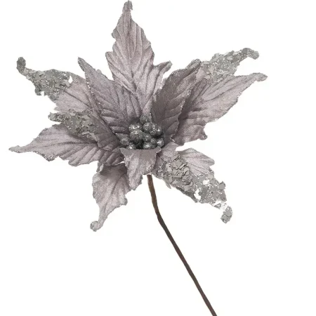 Flor navideña 12 pétalos  29 x 45 cm