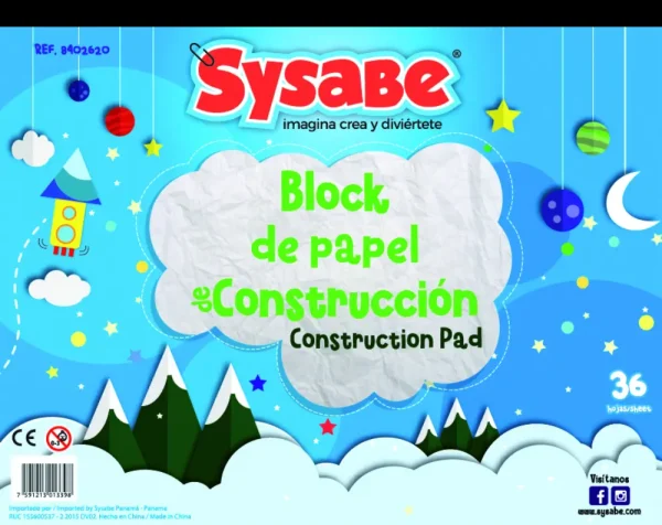 Block de construcci?n 23 x 31 cm (36 hojas)