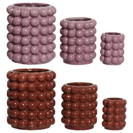 Florero de porcelana 7x7x9 cm