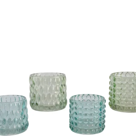 Portavela de vidrio 8,6 cm