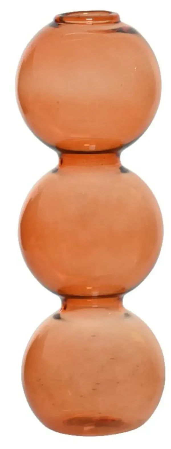 Florero vidrio 7 x 7 x 17 cm