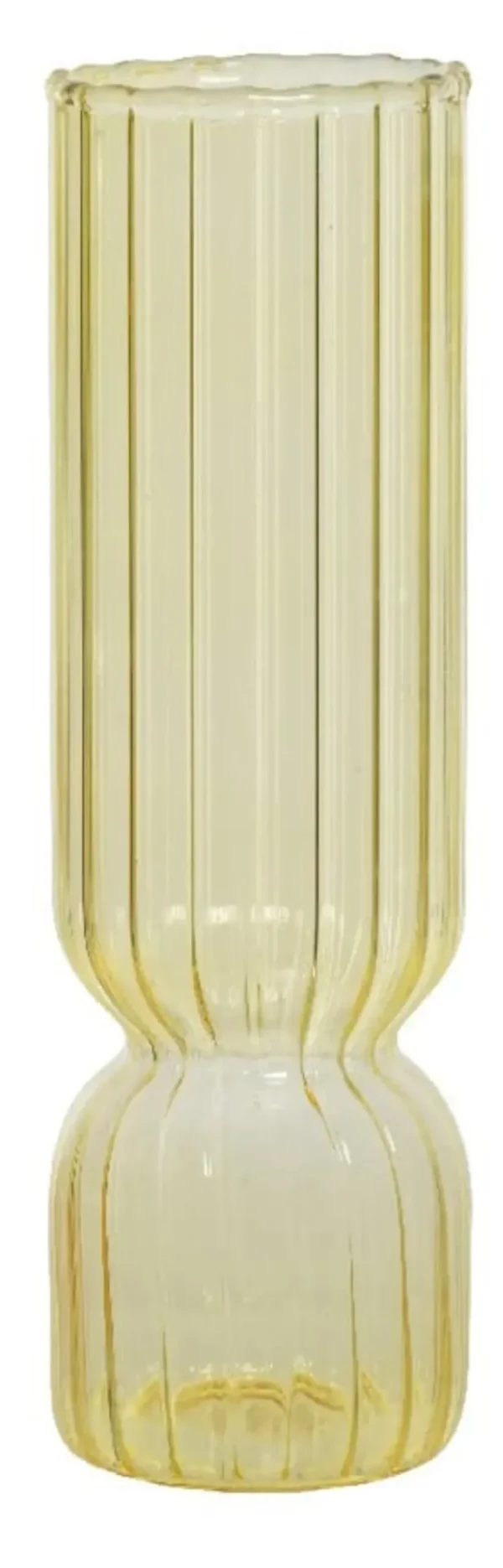 Florero vidrio 7 x 7 x 17 cm