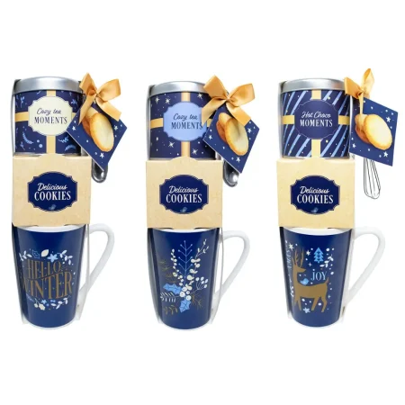 Set de taza y lata de galletas