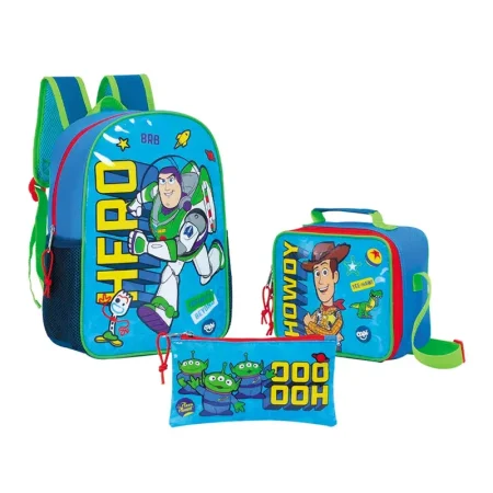 Combo Morral + lonchera + cartuchera Toy Story