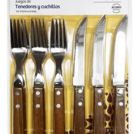 Set de tenedores y cuchillos