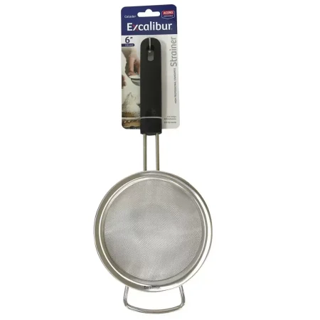 Colador de acero inoxidable 6"