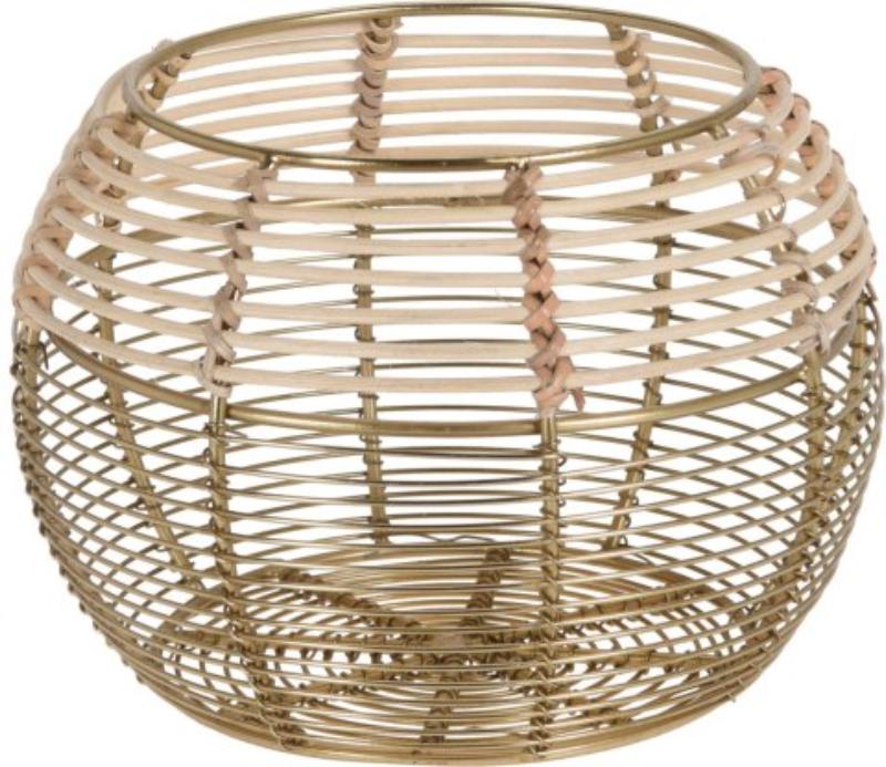 Porta vela de 18 x 14 cm