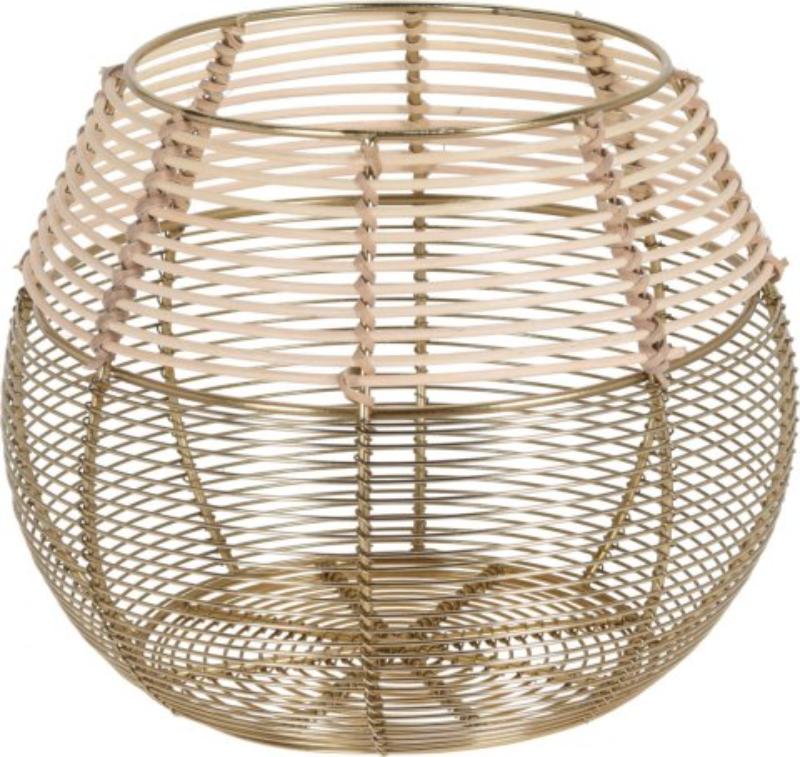 Porta vela de 23 x 20 cm