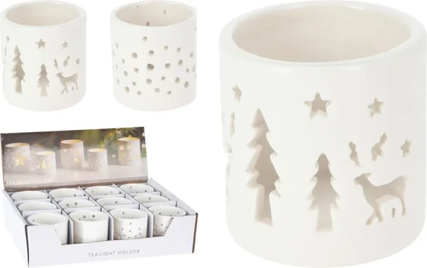 Porta tealight 6 x 6 x 6 cm