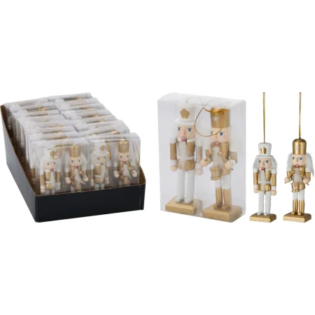 Set de 2 cascanueces colgantes 4,5x3,5x12cm