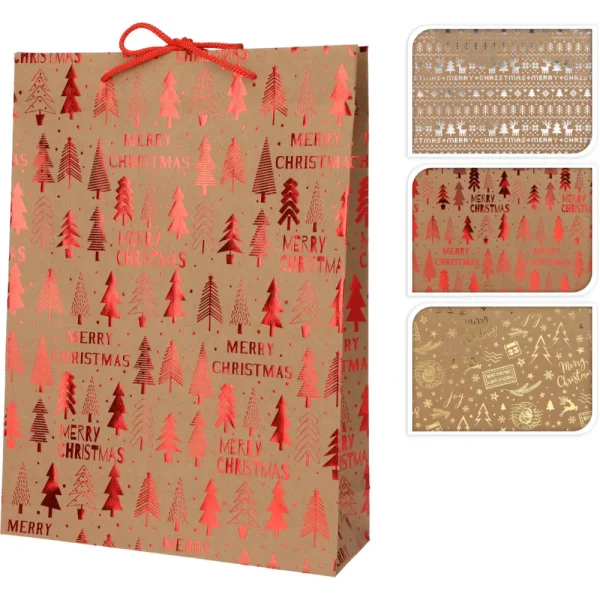 Bolsa de regalo grande 33x9,6x41cm