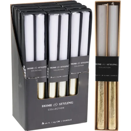 Set de 2 velas 2 x 25 cm