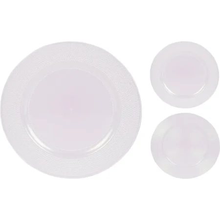 Plato llano de poliestireno 33x33 cm