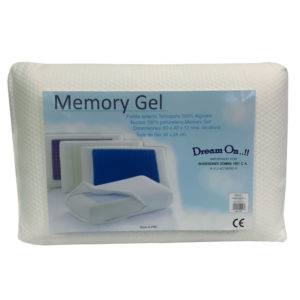 Almohada memory foam queen 50 x 70cm con gel