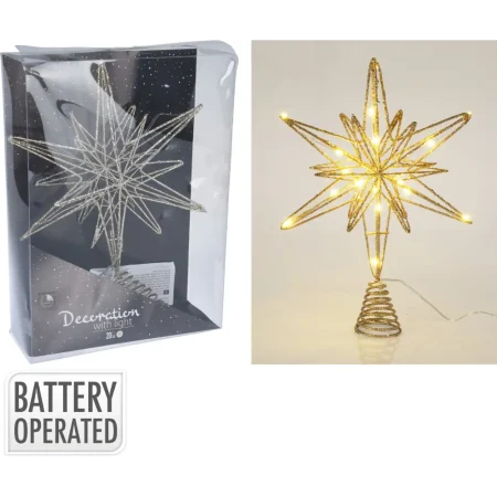 Tope de árbol con luz led 33cm