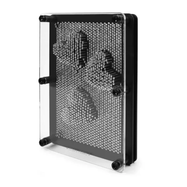 Pin art huella tridimensional