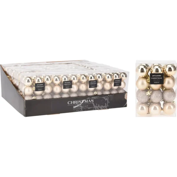 Set de 24 bambalinas 3cm