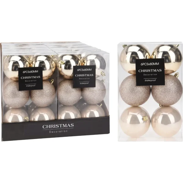 Set de 6 bambalinas 6x8cm