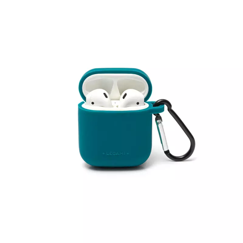 Set estuche y cordón AirPods color petrol blue - Image 3