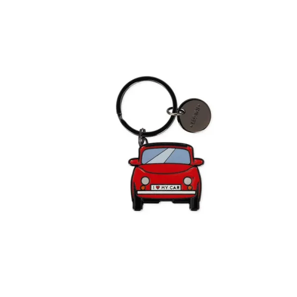 Llavero esmaltado Coche