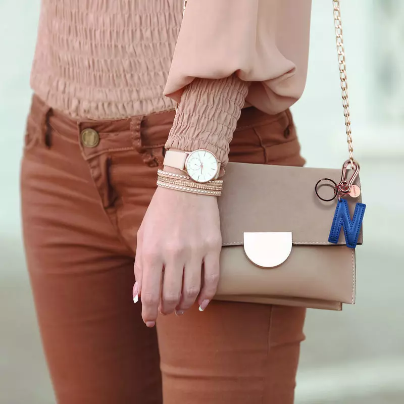 Llavero azul letra N - Image 2