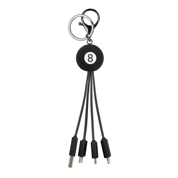 Cable multi carga diseño bola 8