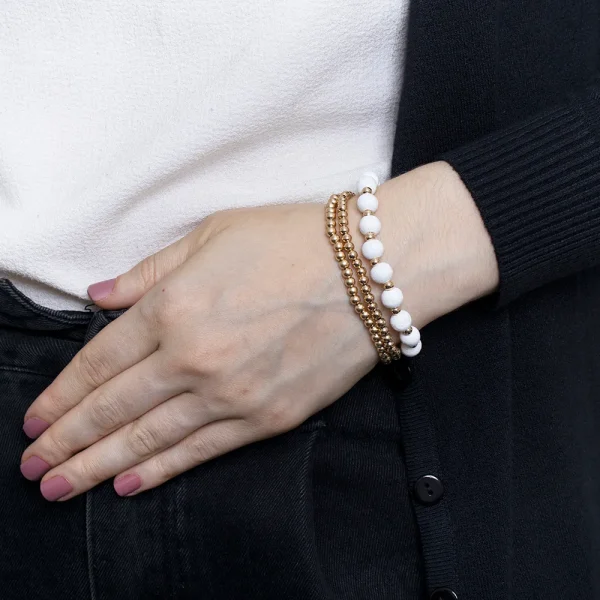 Pulseras perlas mama