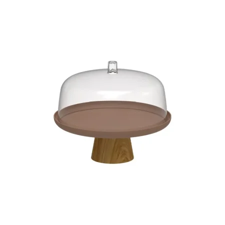 Soporte para torta con cupula y base 25cm