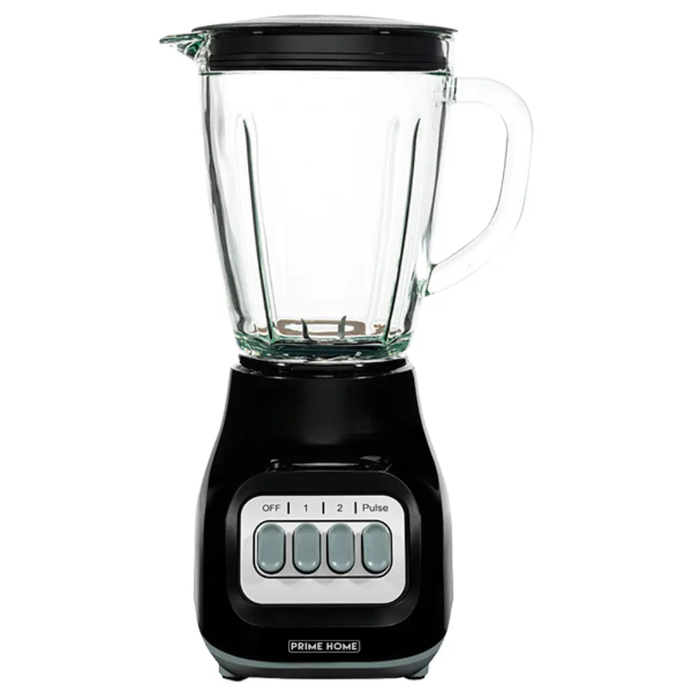 Licuadora vaso de vidrio y base pl?stica 2 velocidades 400W